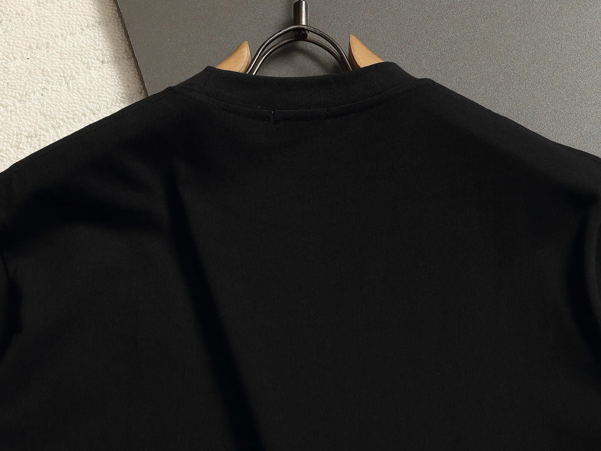 Logo Embroidered Cotton T-Shirt D13521453 — view 8