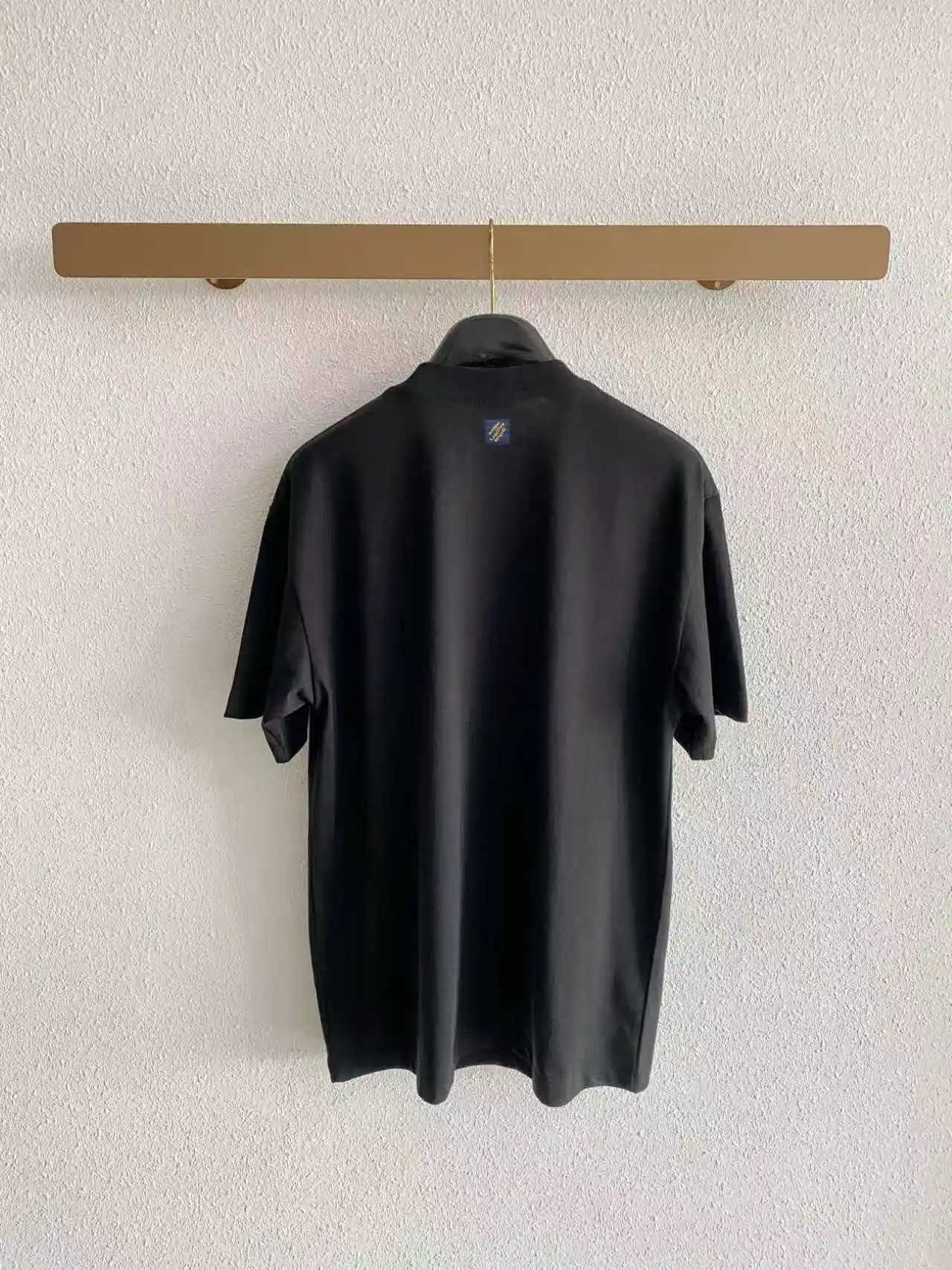 Gradient Script Logo Cotton T-Shirt D13521621 — view 2