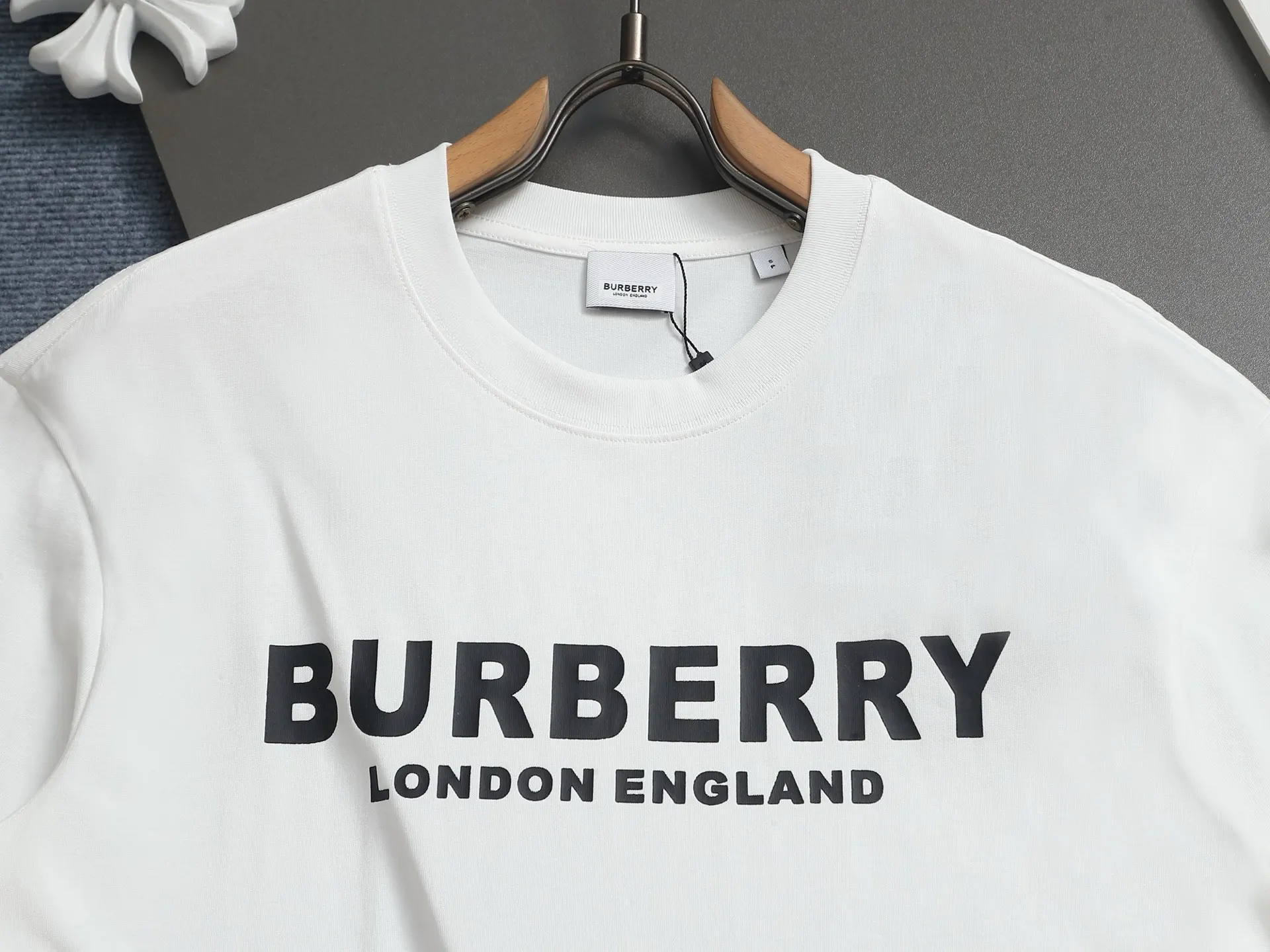 Logo Print Cotton Jersey T-Shirt D13521489 — view 3