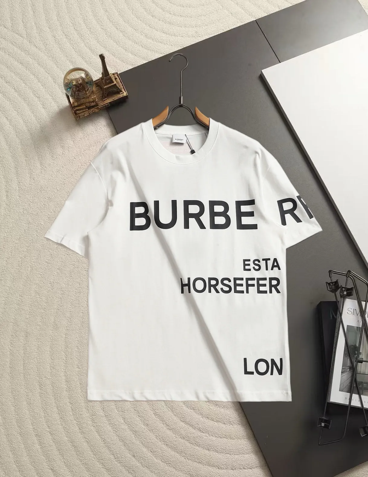 Horseferry Print Cotton Jersey T-Shirt D13521471