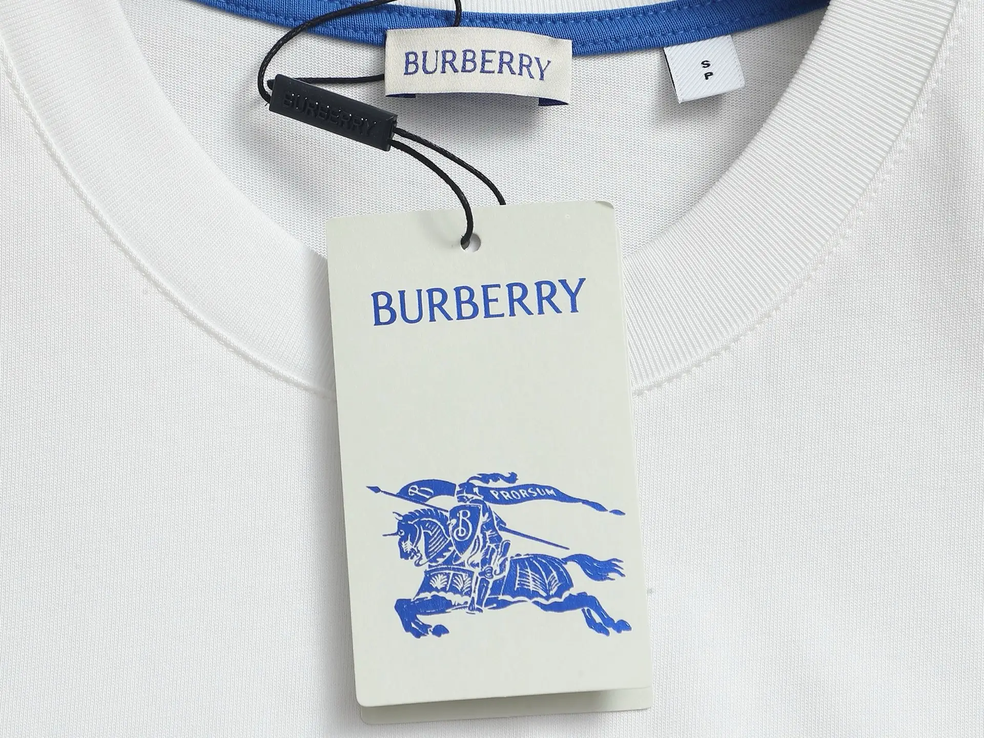 Equestrian Knight Embroidery Cotton T-Shirt D13521467 — view 5