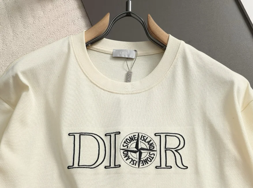 Embroidered Logo Cotton T-Shirt D13521463 — view 3