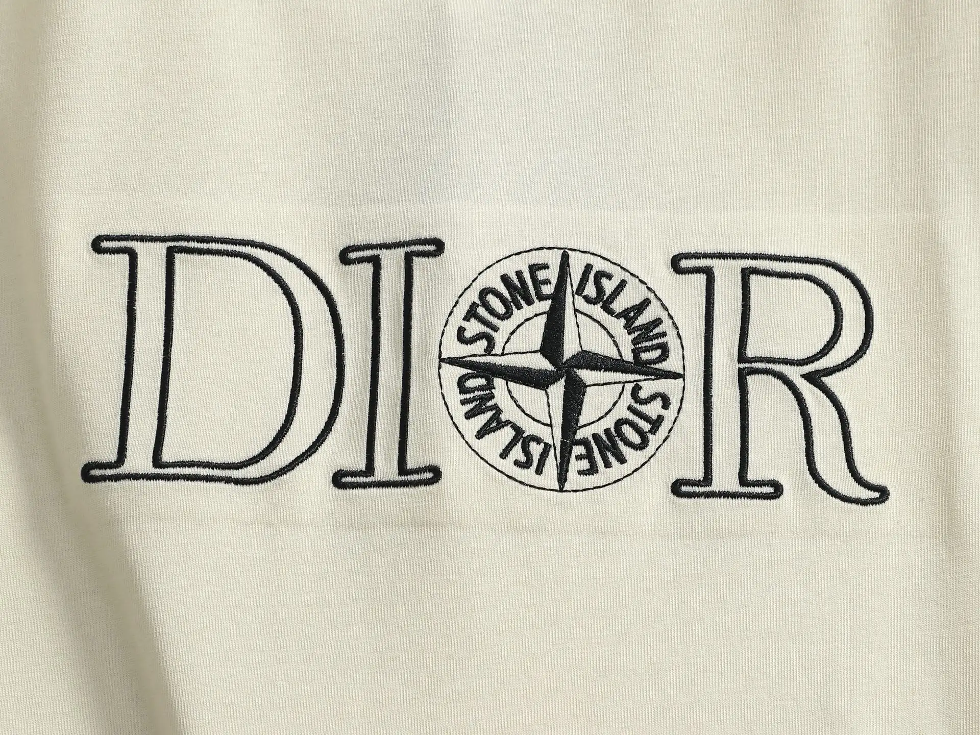 Embroidered Logo Cotton T-Shirt D13521463 — view 4