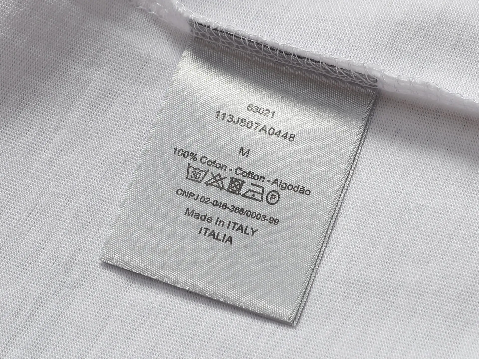 Logo Graphic Print Cotton T-Shirt D13521461 — view 8