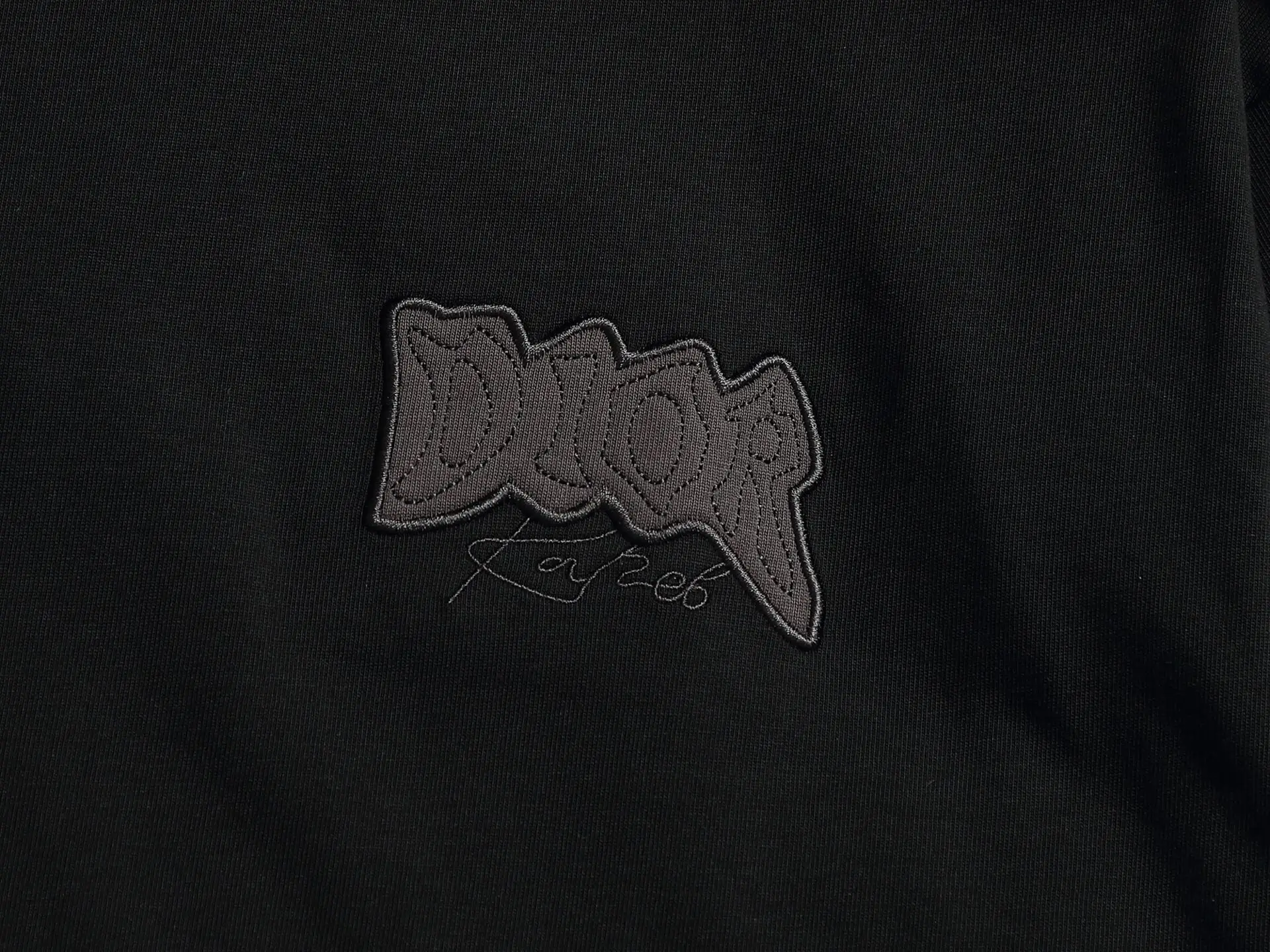 Logo Appliqué Cotton-Jersey T-Shirt D13521455 — view 5
