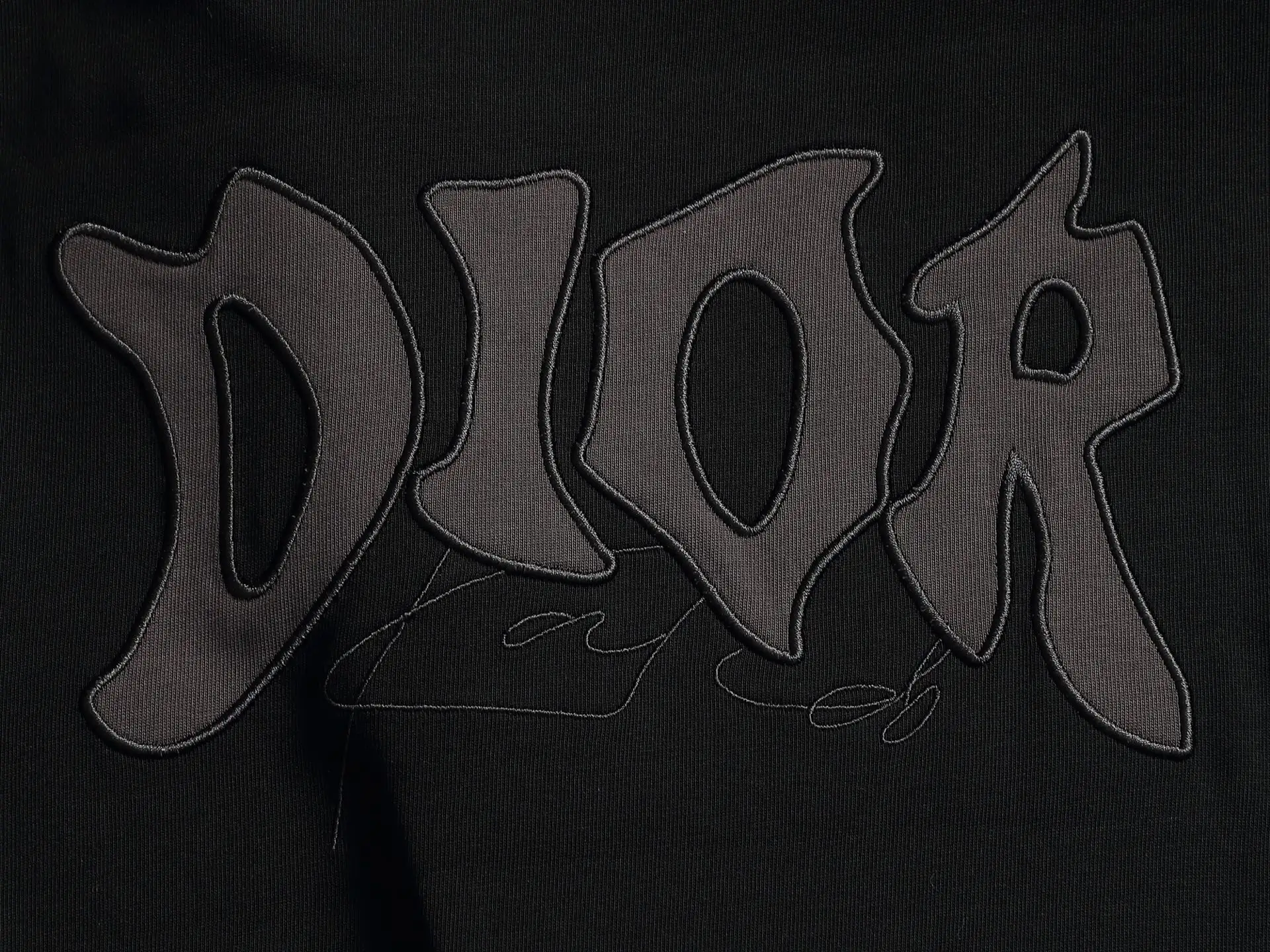 Logo Appliqué Cotton-Jersey T-Shirt D13521455 — view 9