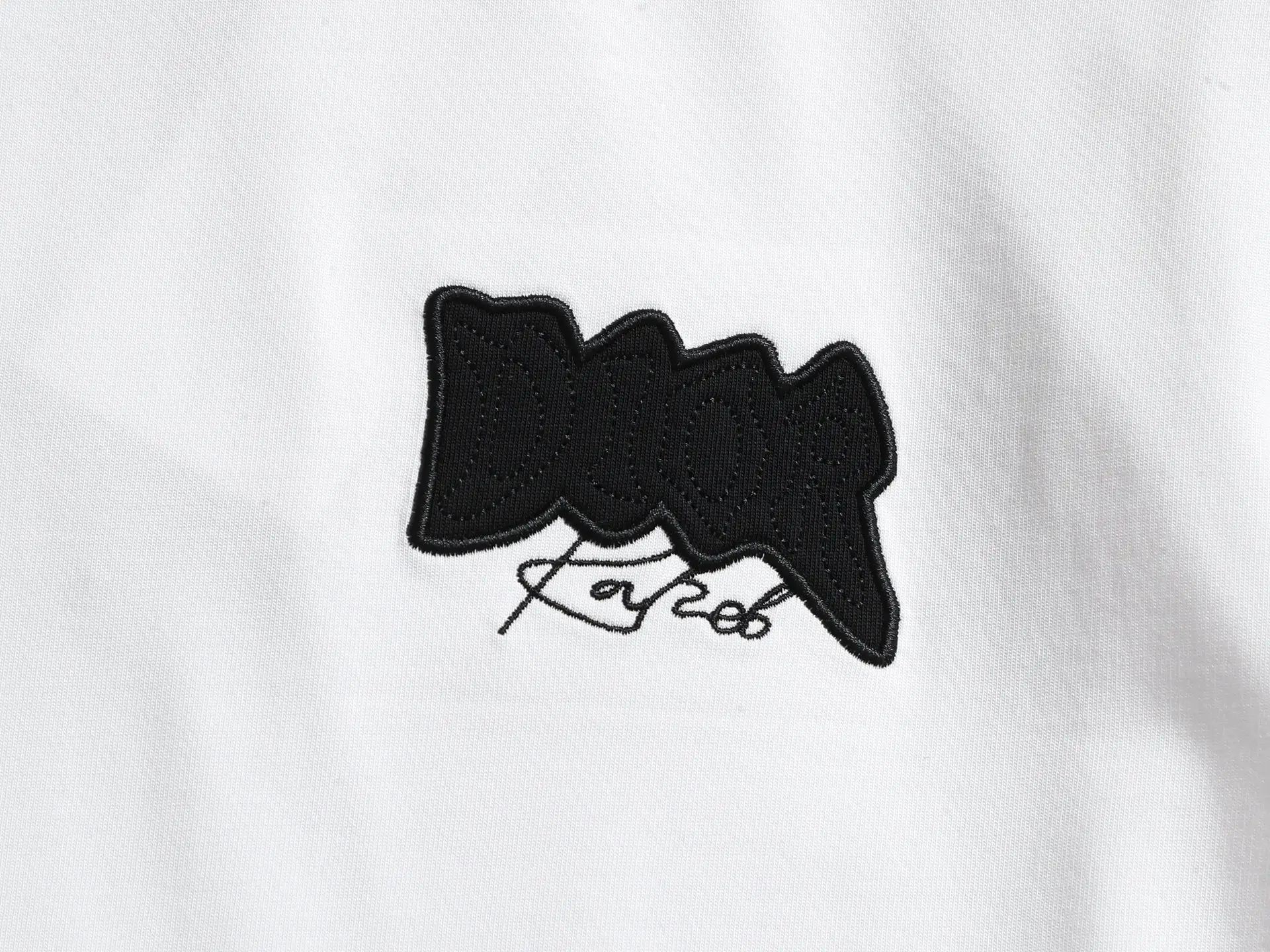 CD Logo Appliqué Cotton T-Shirt D13521454 — view 5