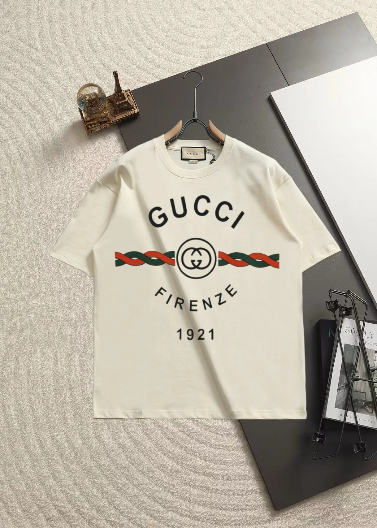 Firenze 1921 Logo Print Cotton T-Shirt D13521485