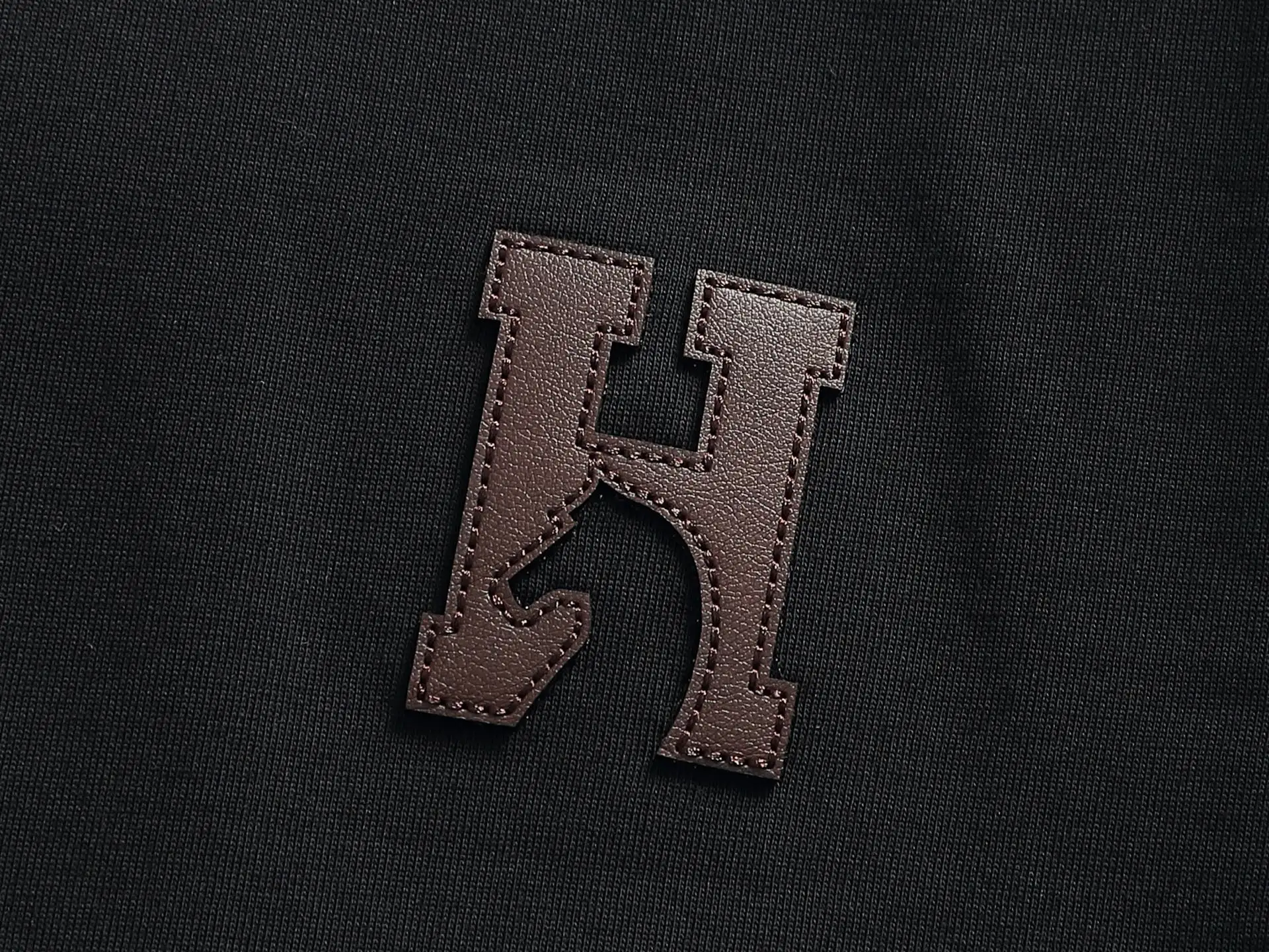 H Logo Cotton-Blend T-Shirt D13521491 — view 4