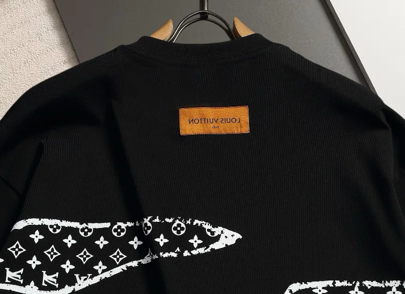 Logo Embroidered Monogram Print T-Shirt D13521457 — view 9