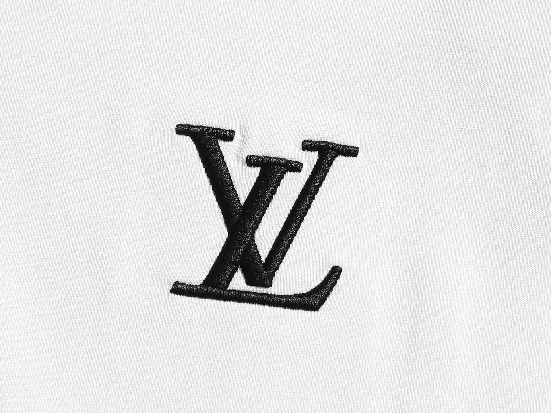 Embroidered Monogram Logo Cotton T-Shirt D13521456 — view 5