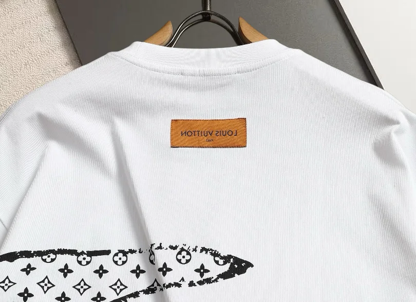 Embroidered Monogram Logo Cotton T-Shirt D13521456 — view 9