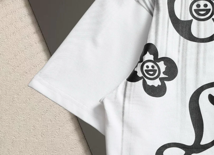 Logo Graphic Print Cotton T-Shirt D13521459 — view 9