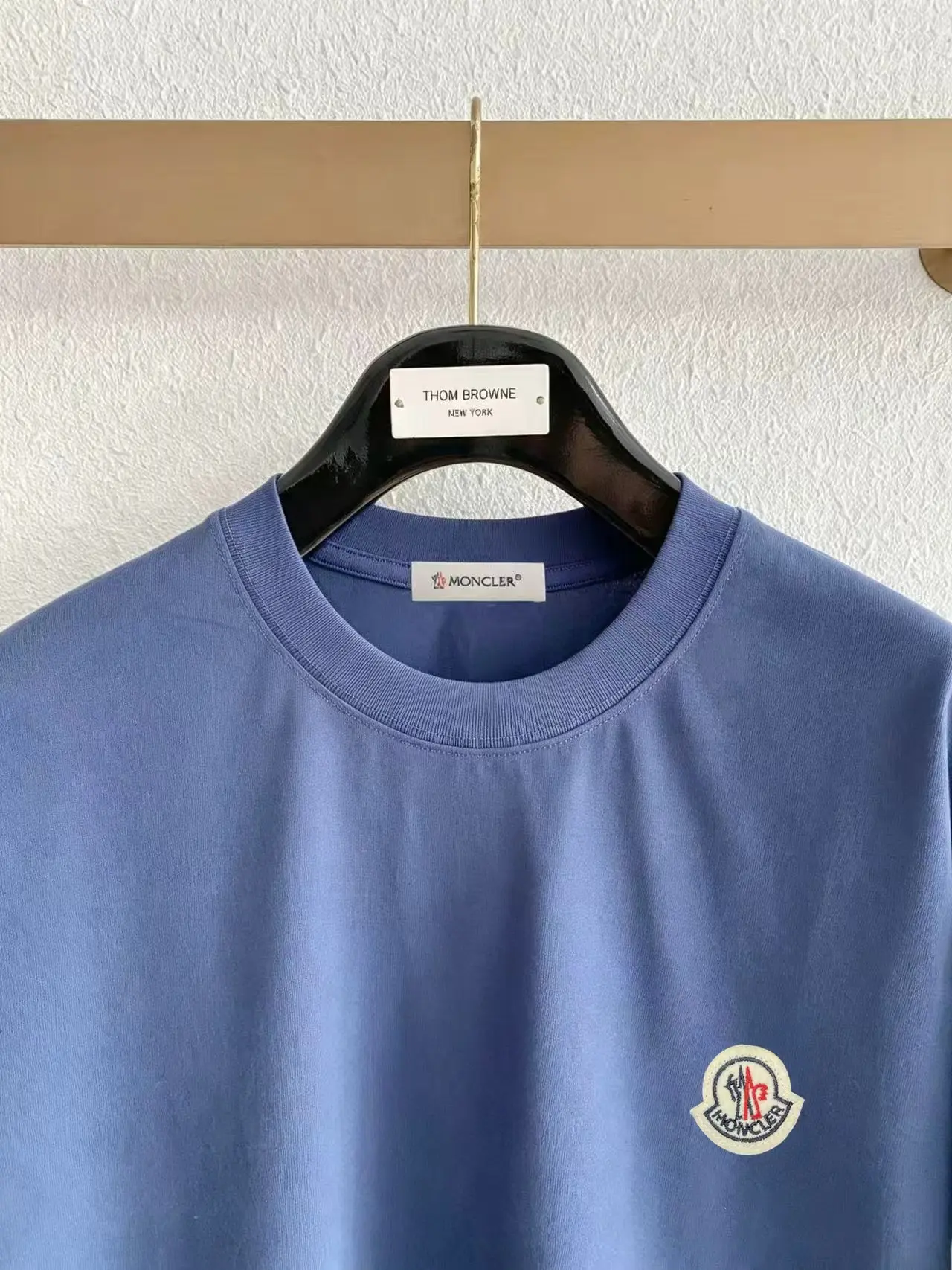 Logo-Embroidered Cotton Jersey T-Shirt D13521401 — view 3
