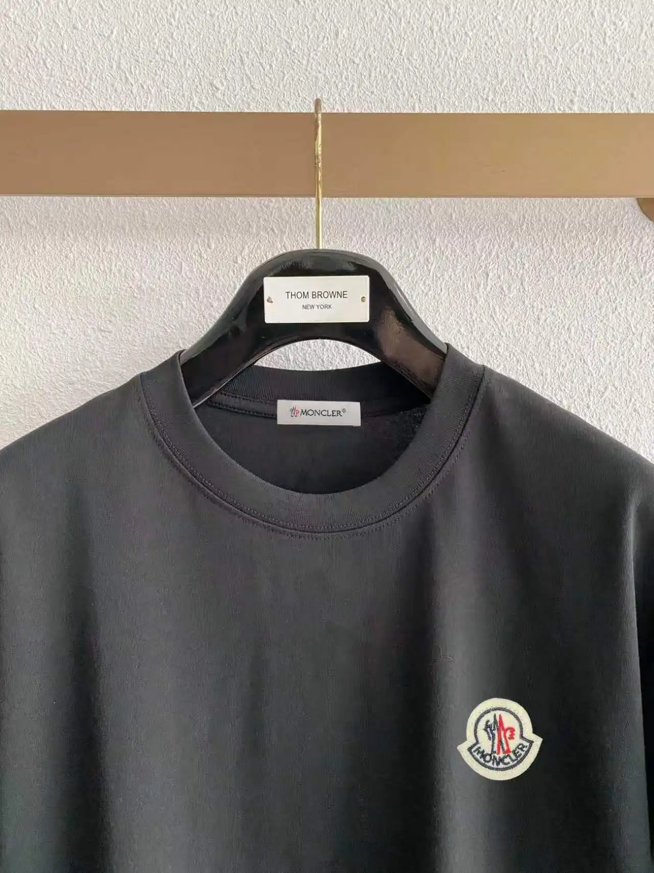 Logo Patch Cotton Jersey T-Shirt D13521402 — view 3