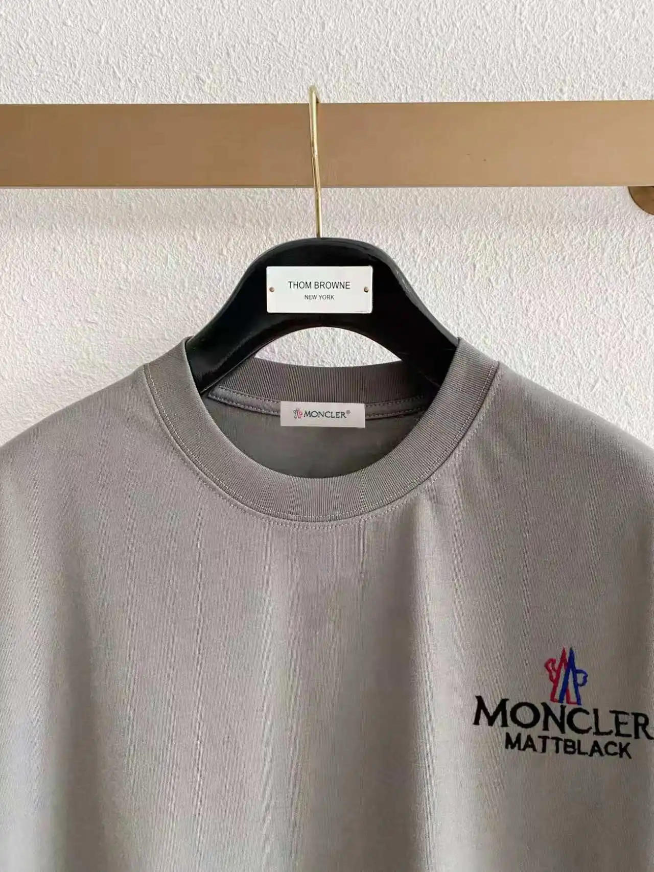 Embroidered Logo Cotton T-Shirt D13521412 — view 4