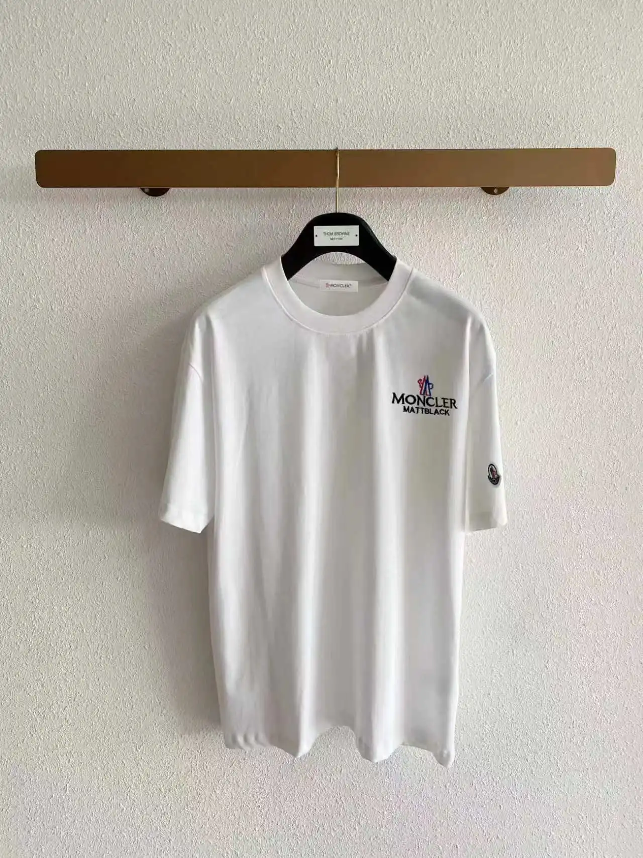 Logo Embroidered Cotton T-Shirt D13521410