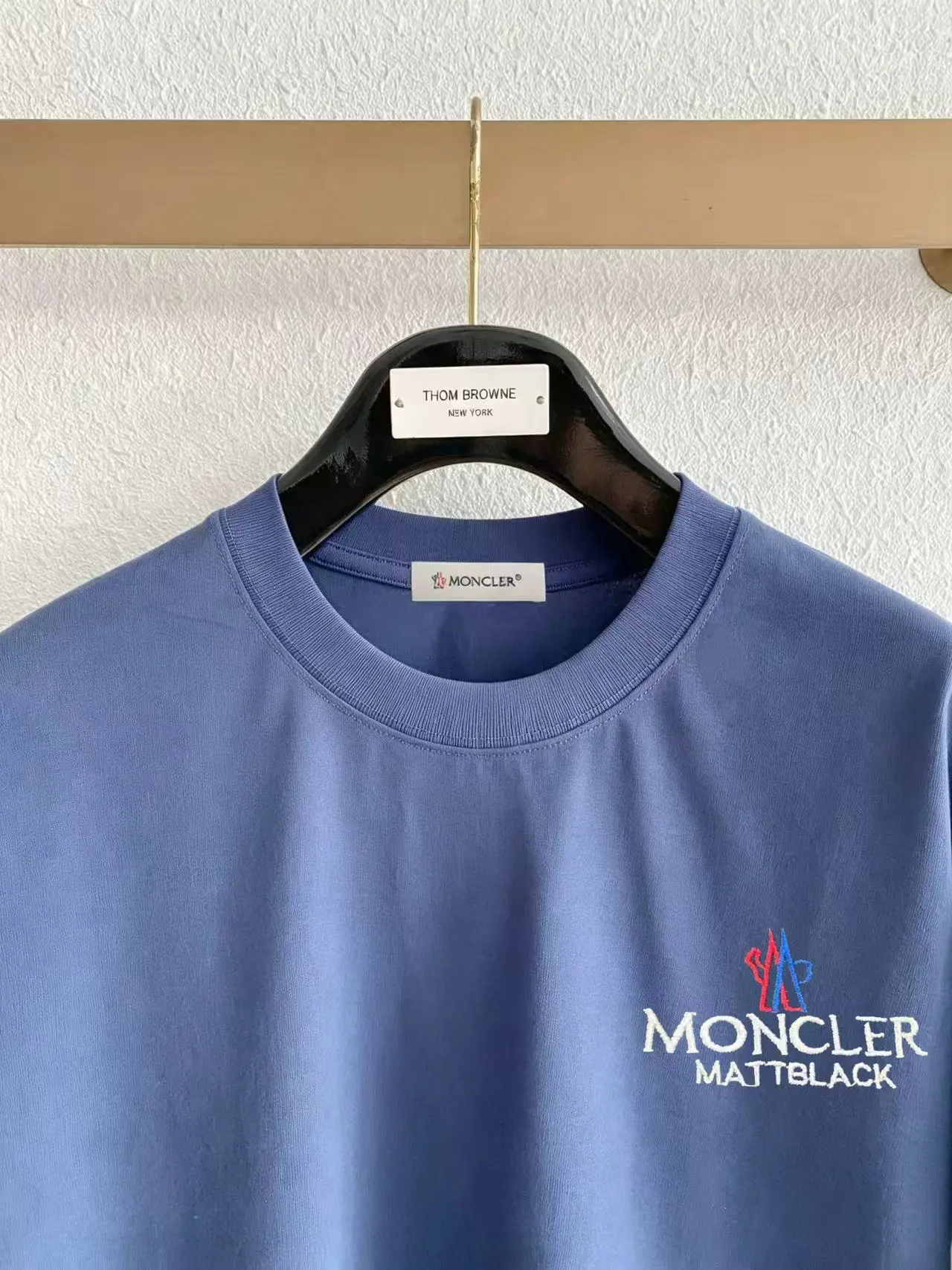 Logo Embroidered Cotton Jersey T-Shirt D13521411 — view 3