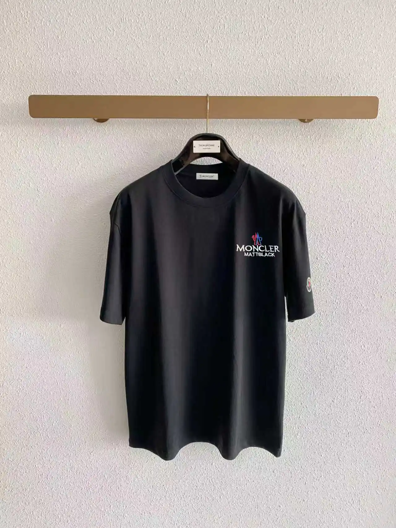 Logo Embroidered Cotton T-Shirt D13521413