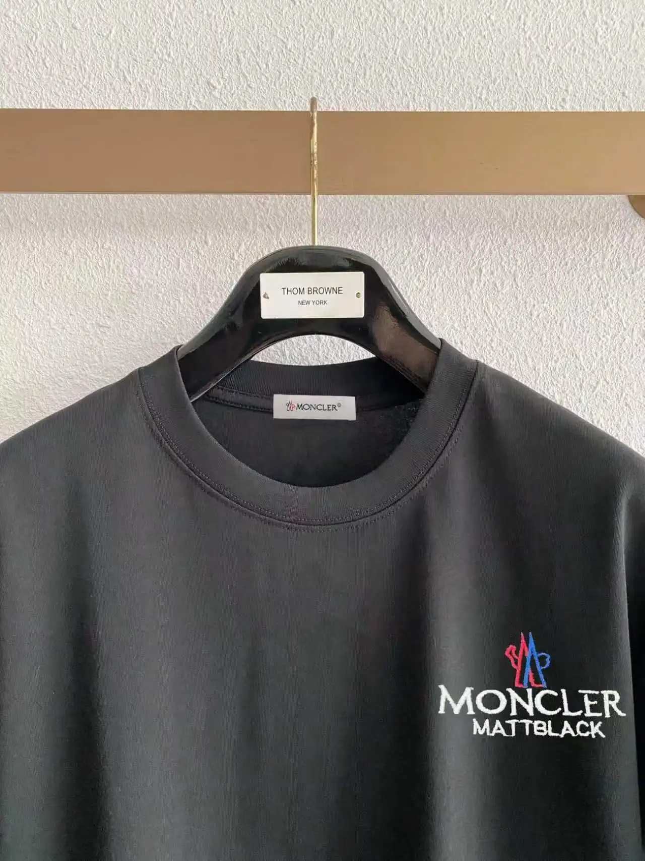 Logo Embroidered Cotton T-Shirt D13521413 — view 3