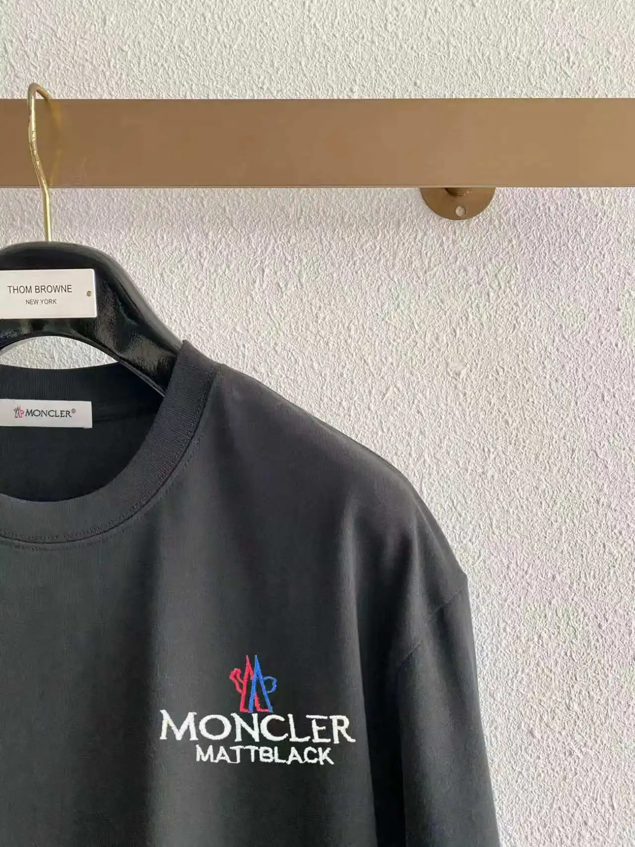 Logo Embroidered Cotton T-Shirt D13521413 — view 4