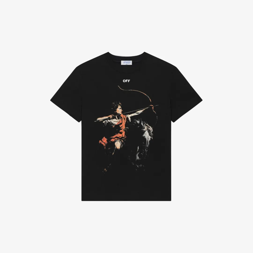 Zodiac Series Graphic Print Cotton T-Shirt D13521605