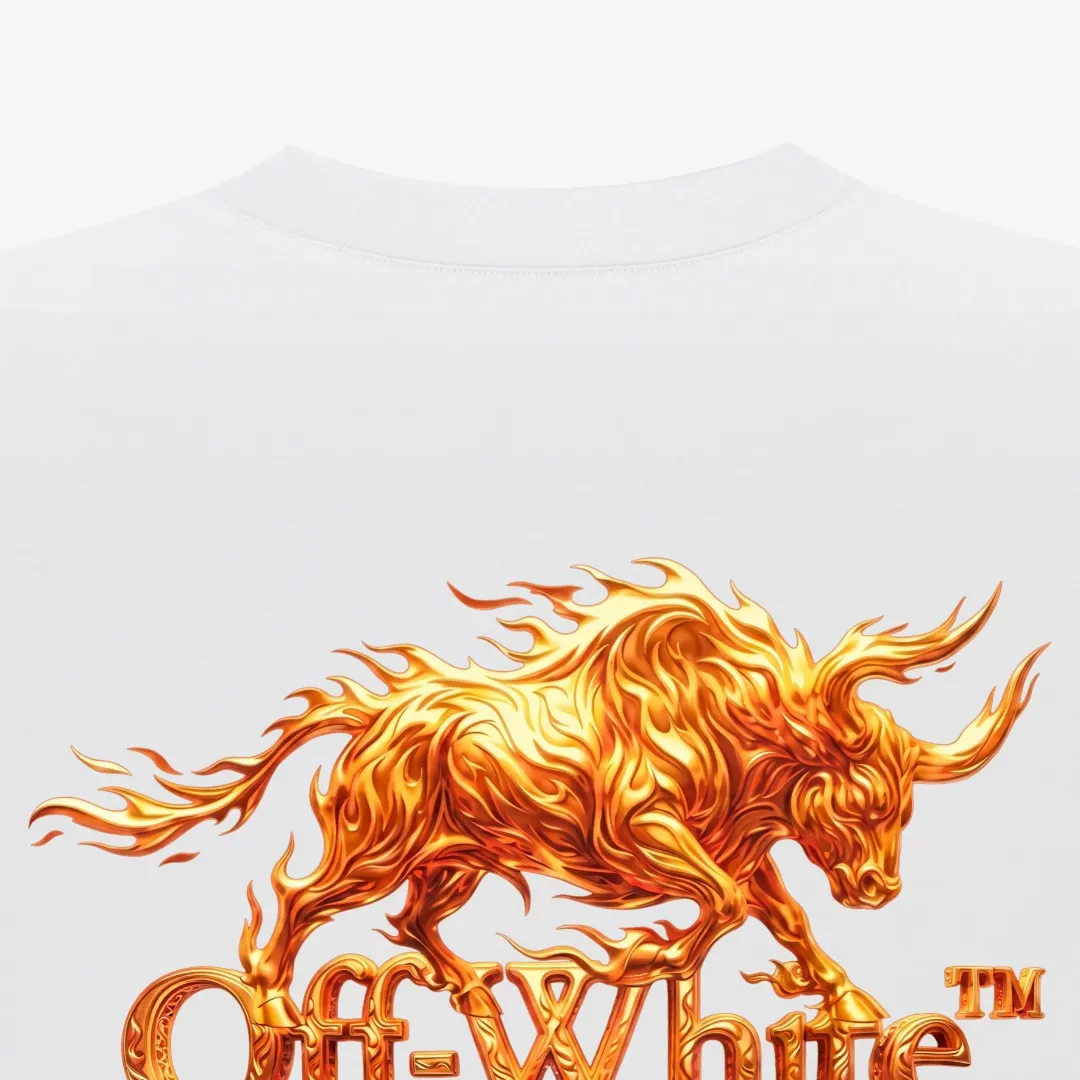 Zodiac Collection Logo Cotton T-Shirt D13521596 — view 4