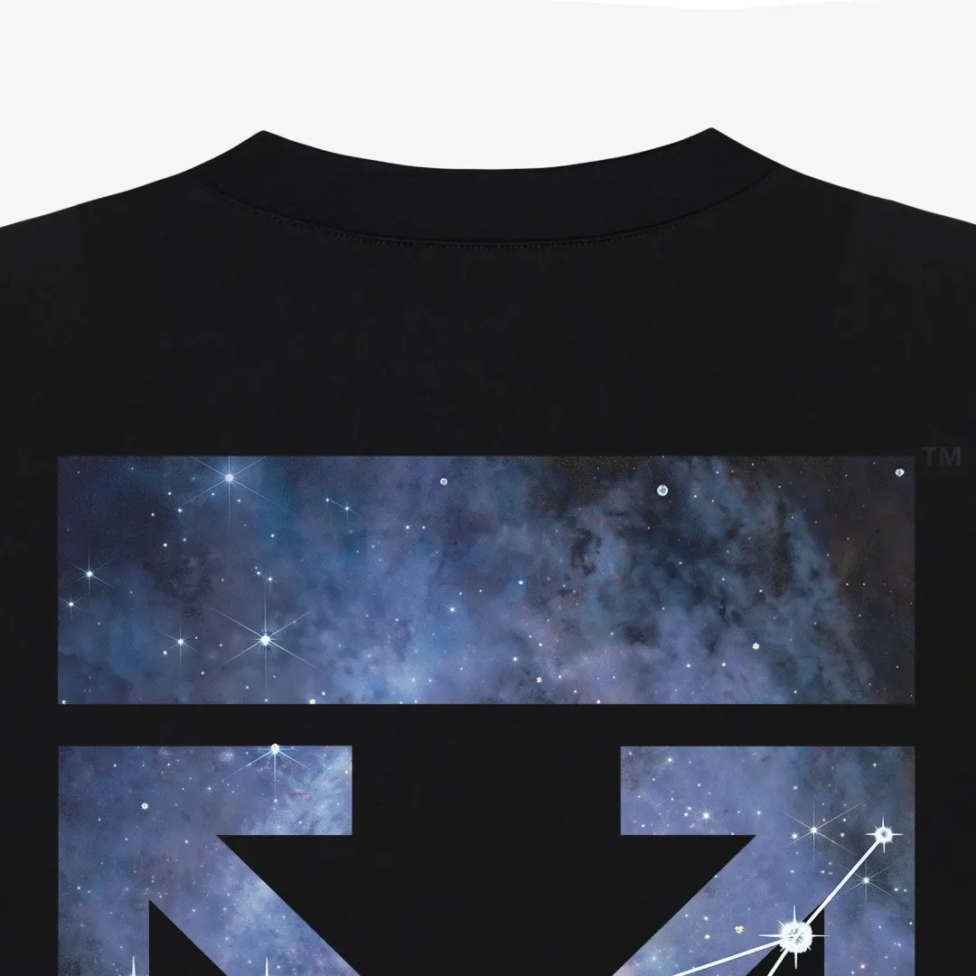 Zodiac Graphic Print Cotton T-Shirt D13521589 — view 4