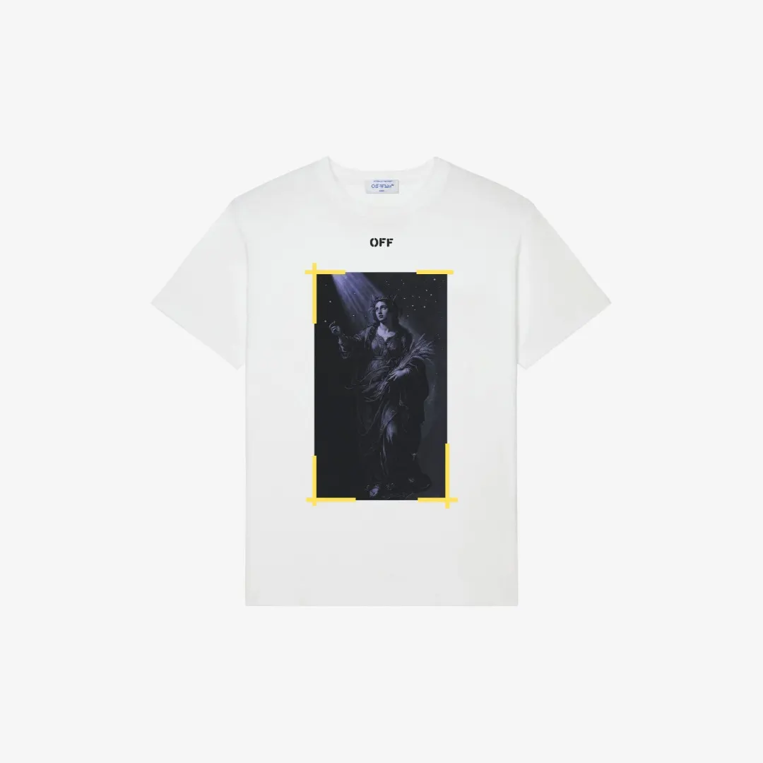 Zodiac Graphic Print Cotton T-Shirt D13521590