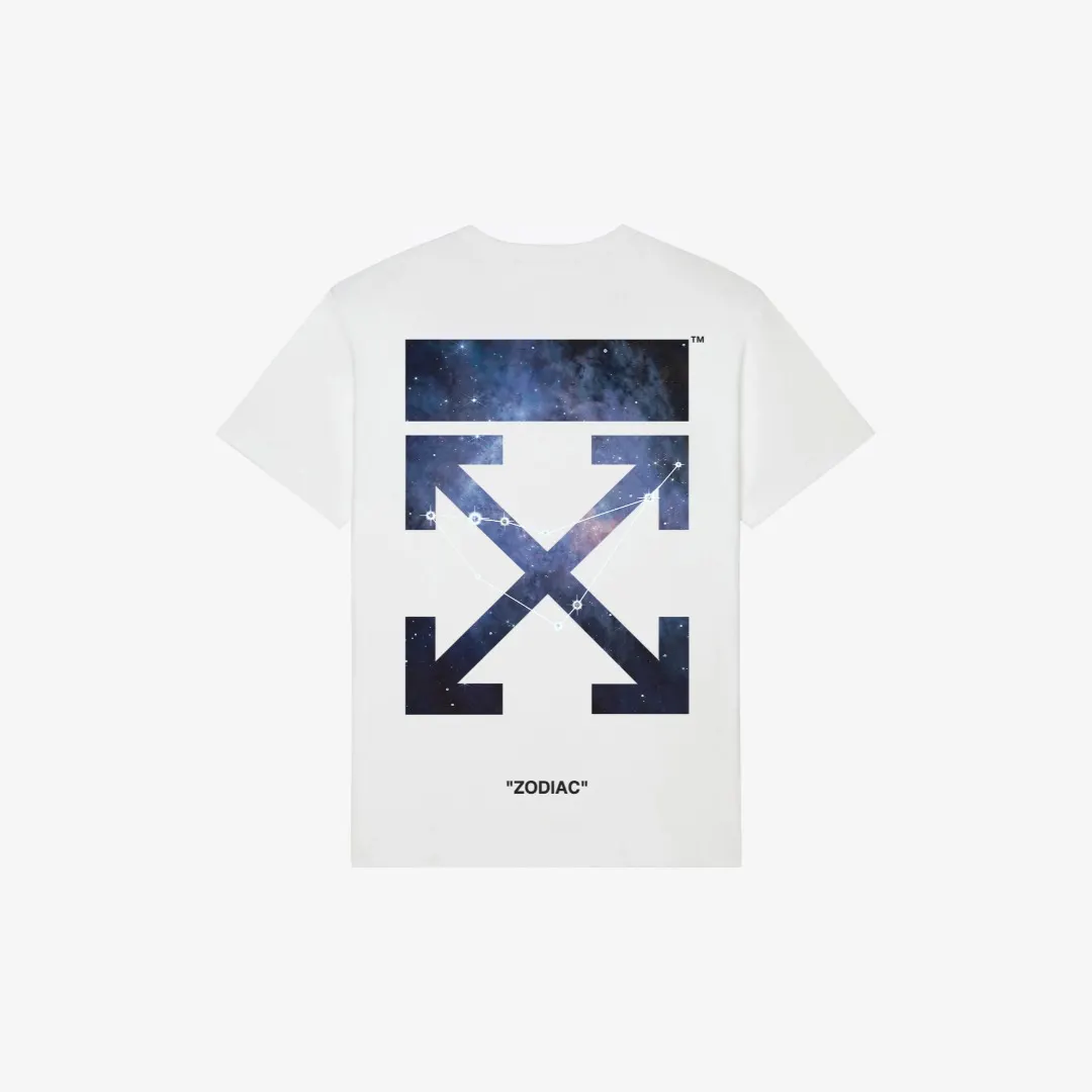Zodiac Graphic Print Cotton T-Shirt D13521590 — view 2