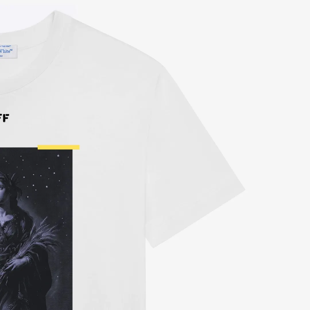 Zodiac Graphic Print Cotton T-Shirt D13521590 — view 5