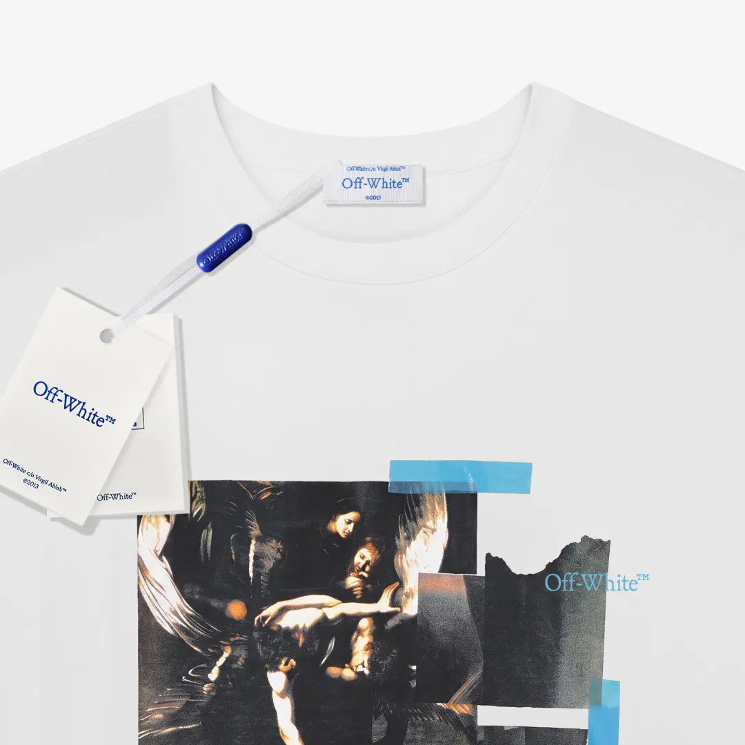 Caravaggio Graphic Print Cotton T-Shirt D13521607 — view 3