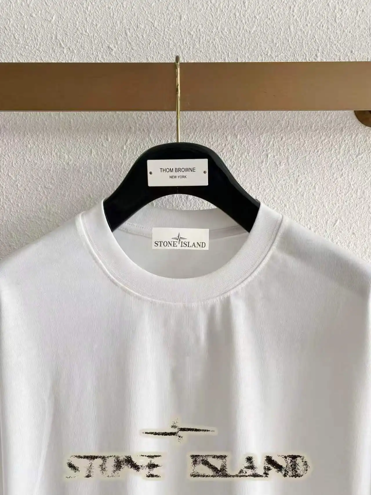 Phantom Logo Print Cotton T-Shirt D13521426 — view 3