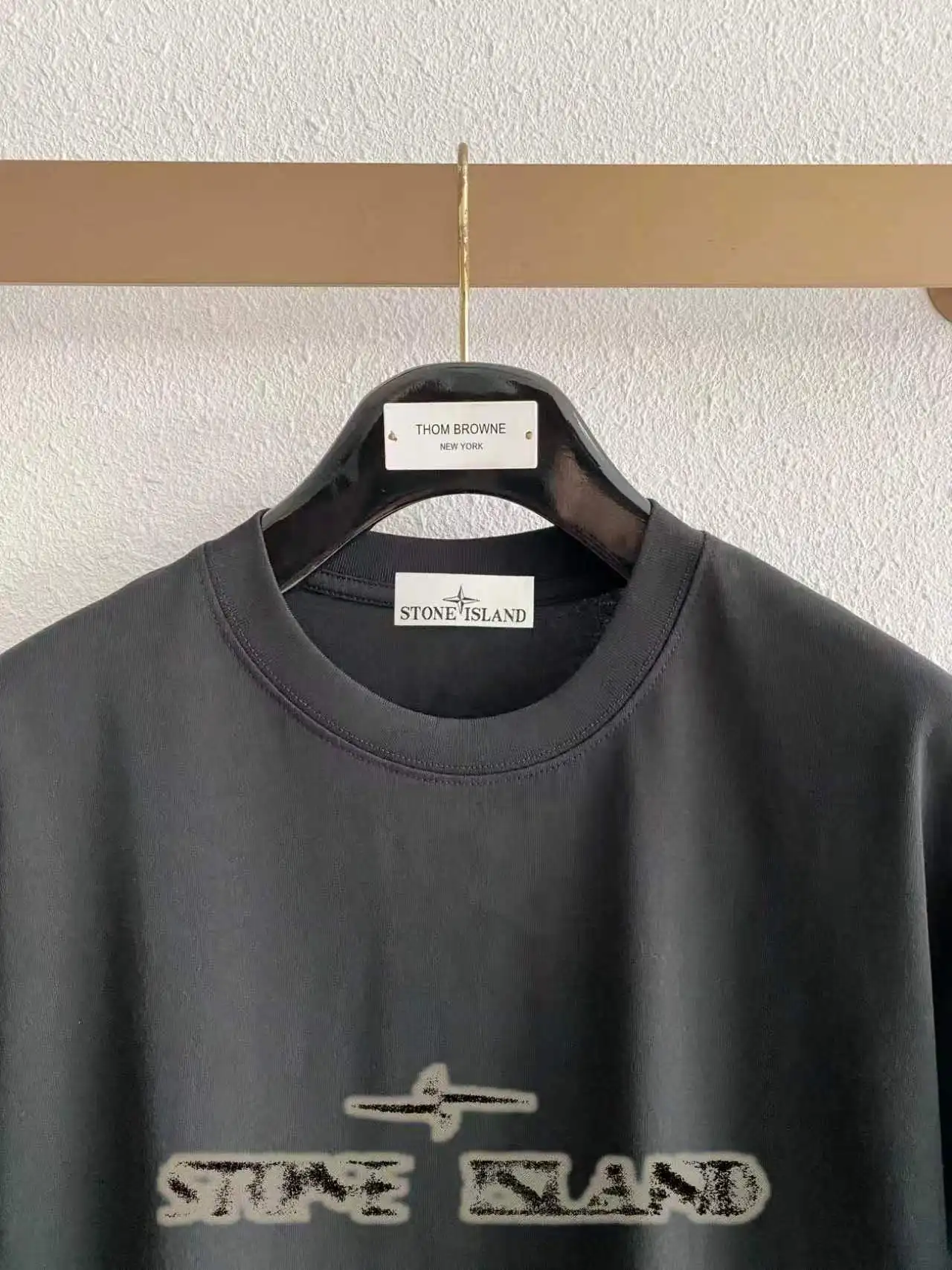 Phantom Logo Graphic Cotton T-Shirt D13521429 — view 3