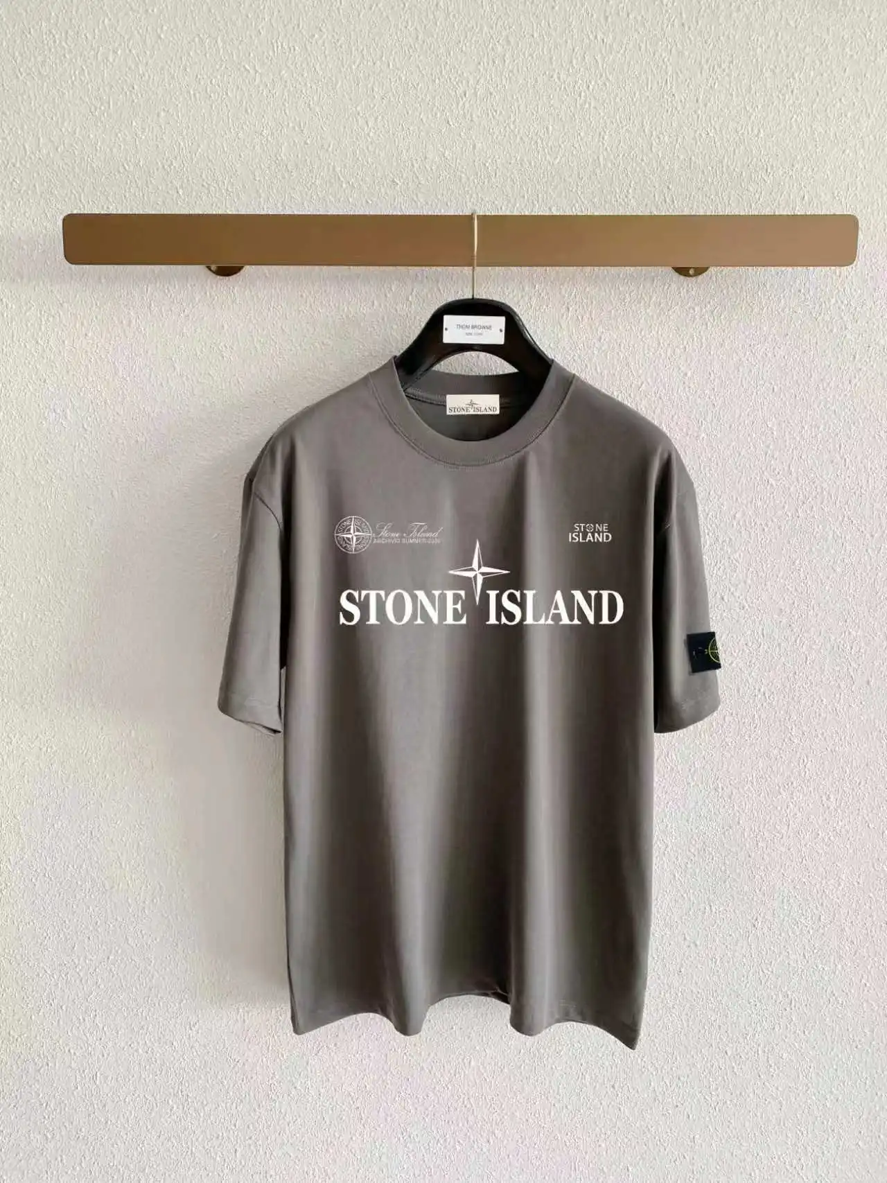 Logo Print Cotton Jersey T-Shirt D14021419