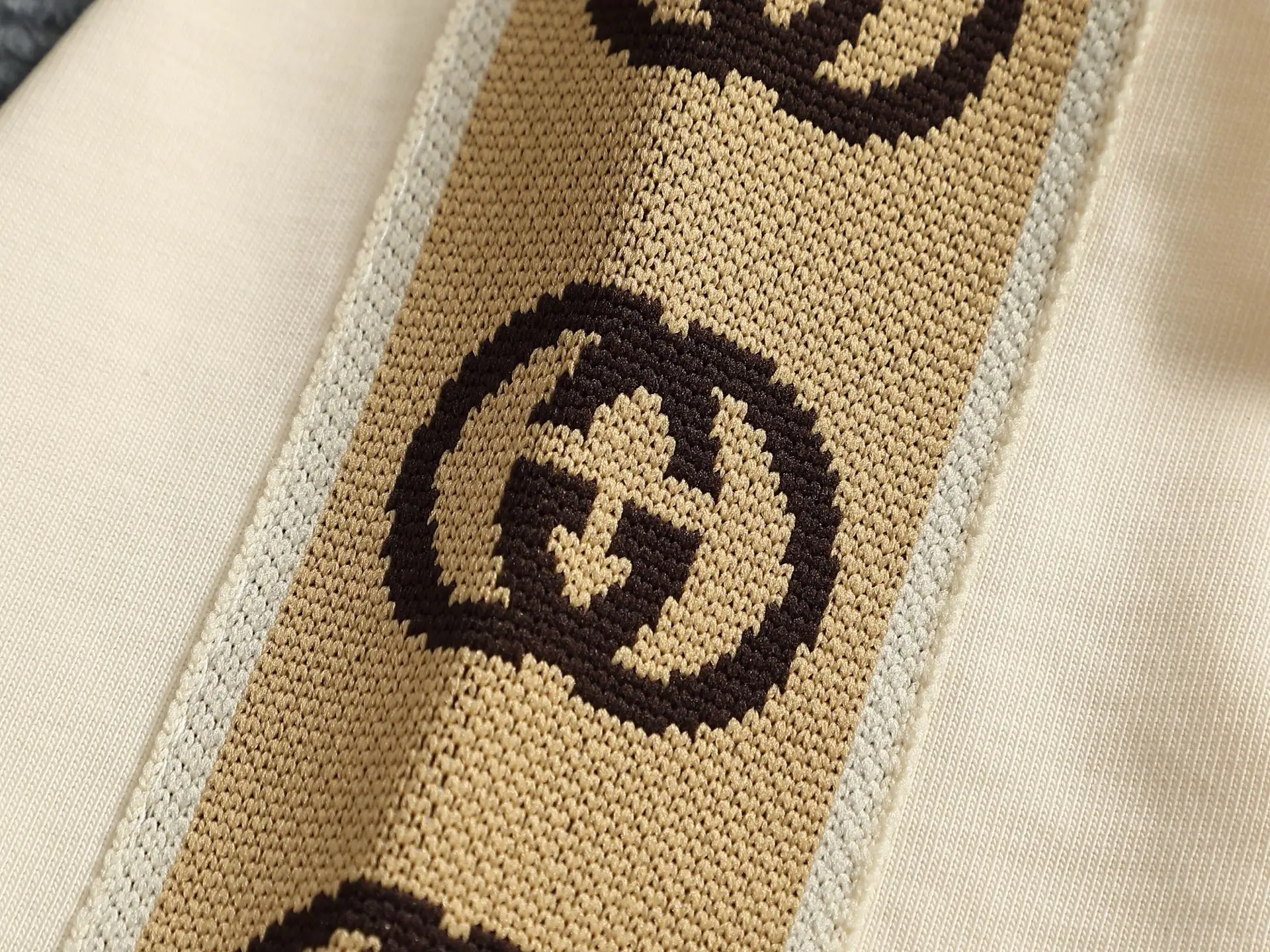 Logo-Tape Cotton Jersey T-Shirt D13521475 — view 7