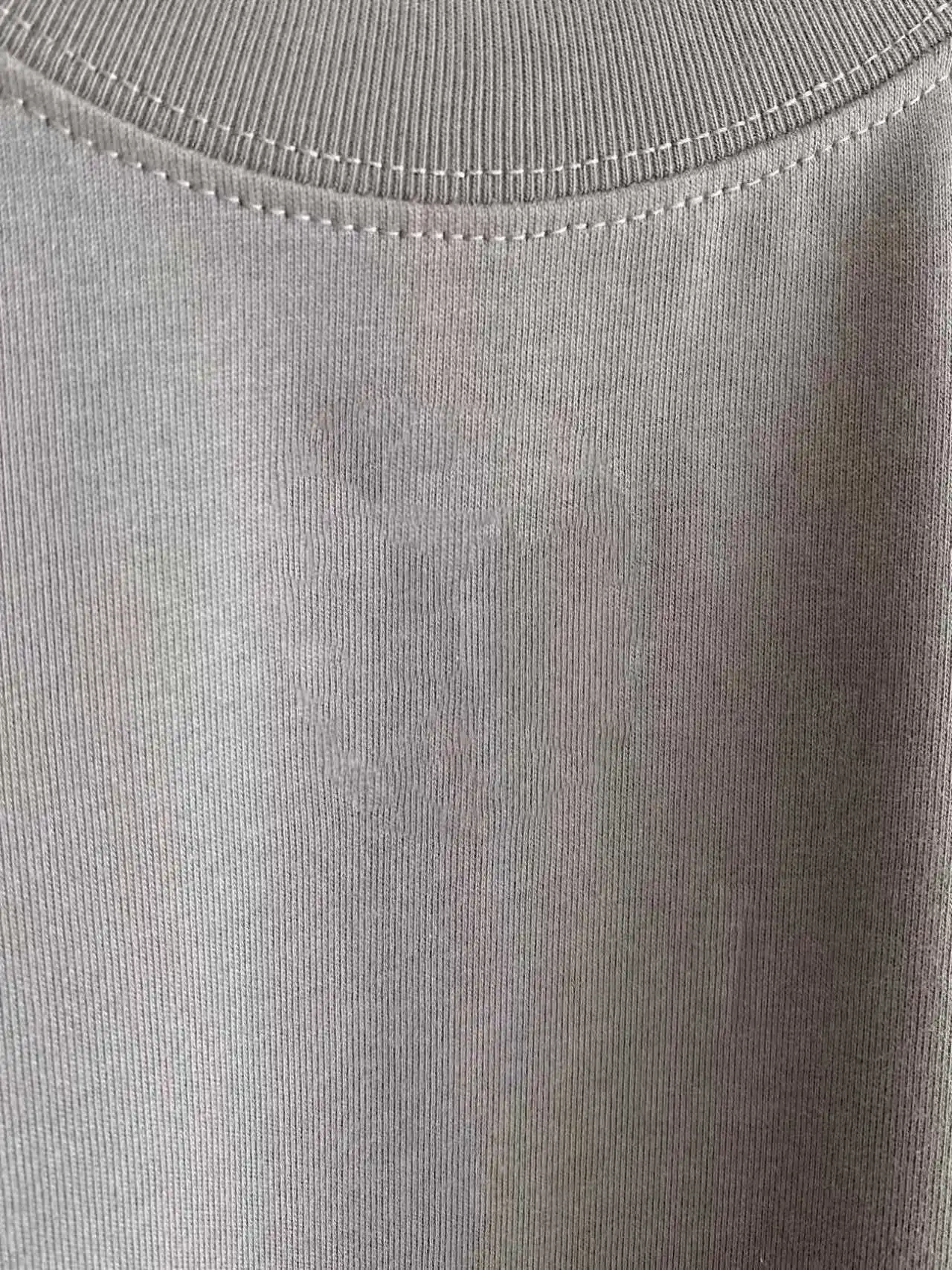 Signature Embroidered Logo Cotton T-Shirt D14021611 — view 4