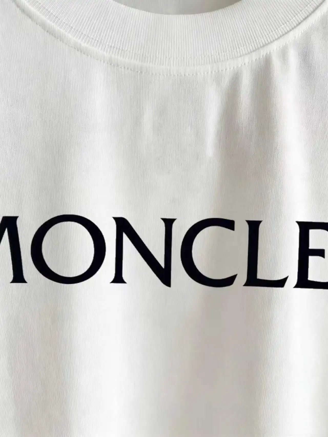 Logo Flocked Cotton T-Shirt D14021403 — view 8