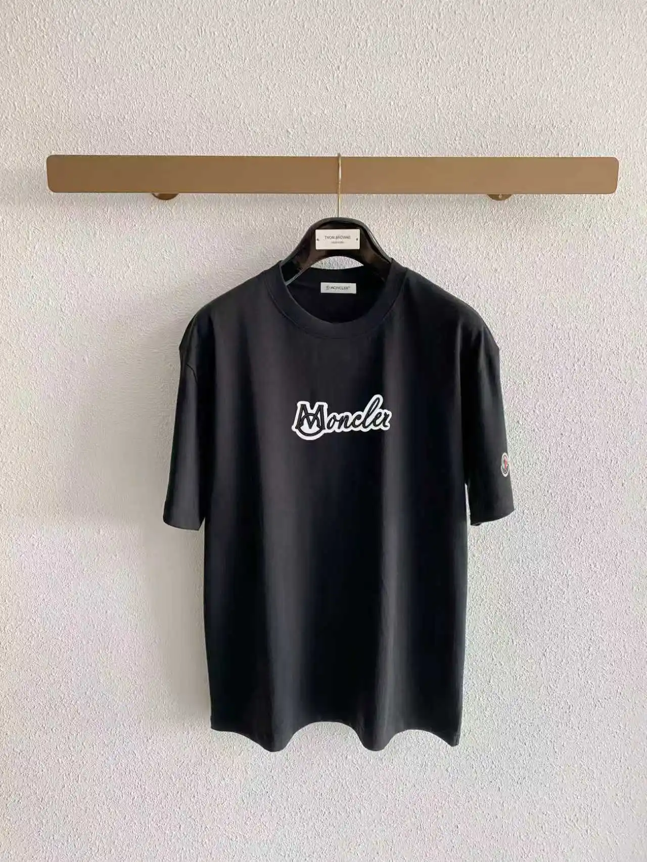 Logo Embroidered Cotton T-Shirt D14021409