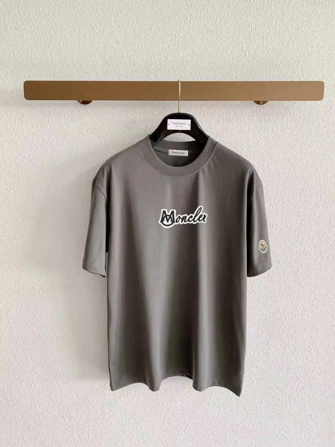 Logo Embroidered Cotton T-Shirt D14021408