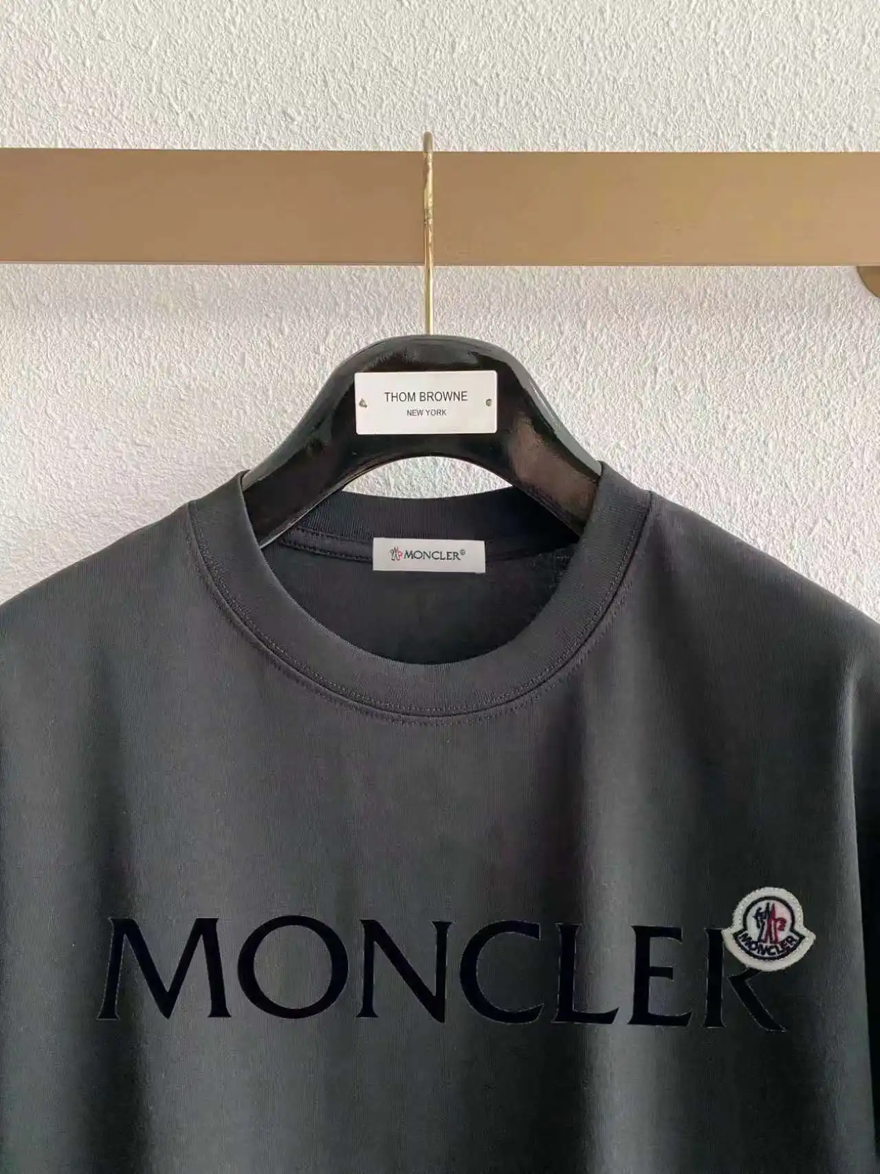 Logo-Embroidered Cotton Jersey T-Shirt D14021405 — view 3