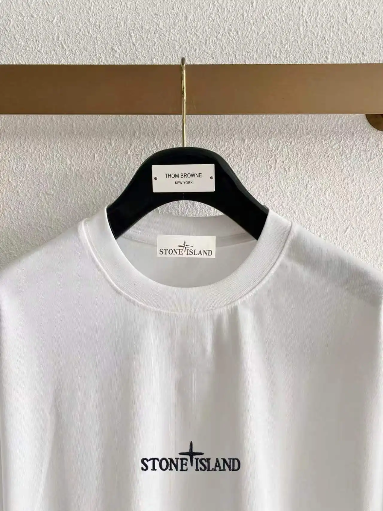 Logo-Embroidered Cotton Jersey T-Shirt D14021422 — view 3