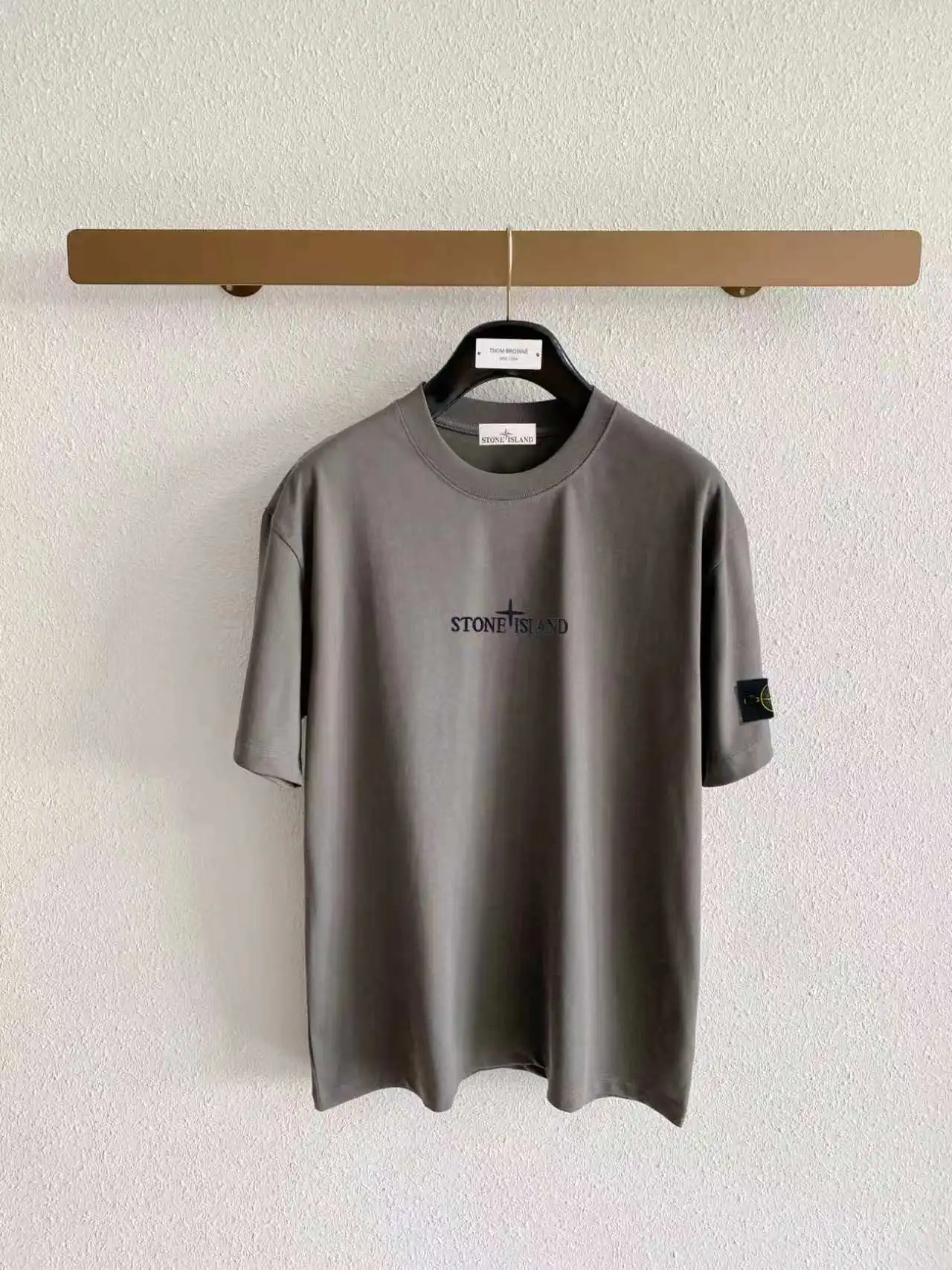 Logo Embroidered Cotton Jersey T-Shirt D14021423
