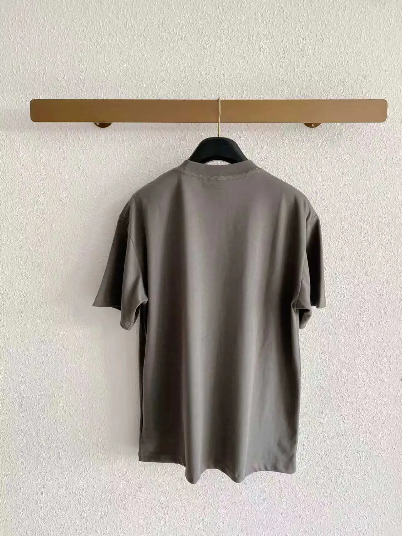 Logo Embroidered Cotton Jersey T-Shirt D14021423 — view 2
