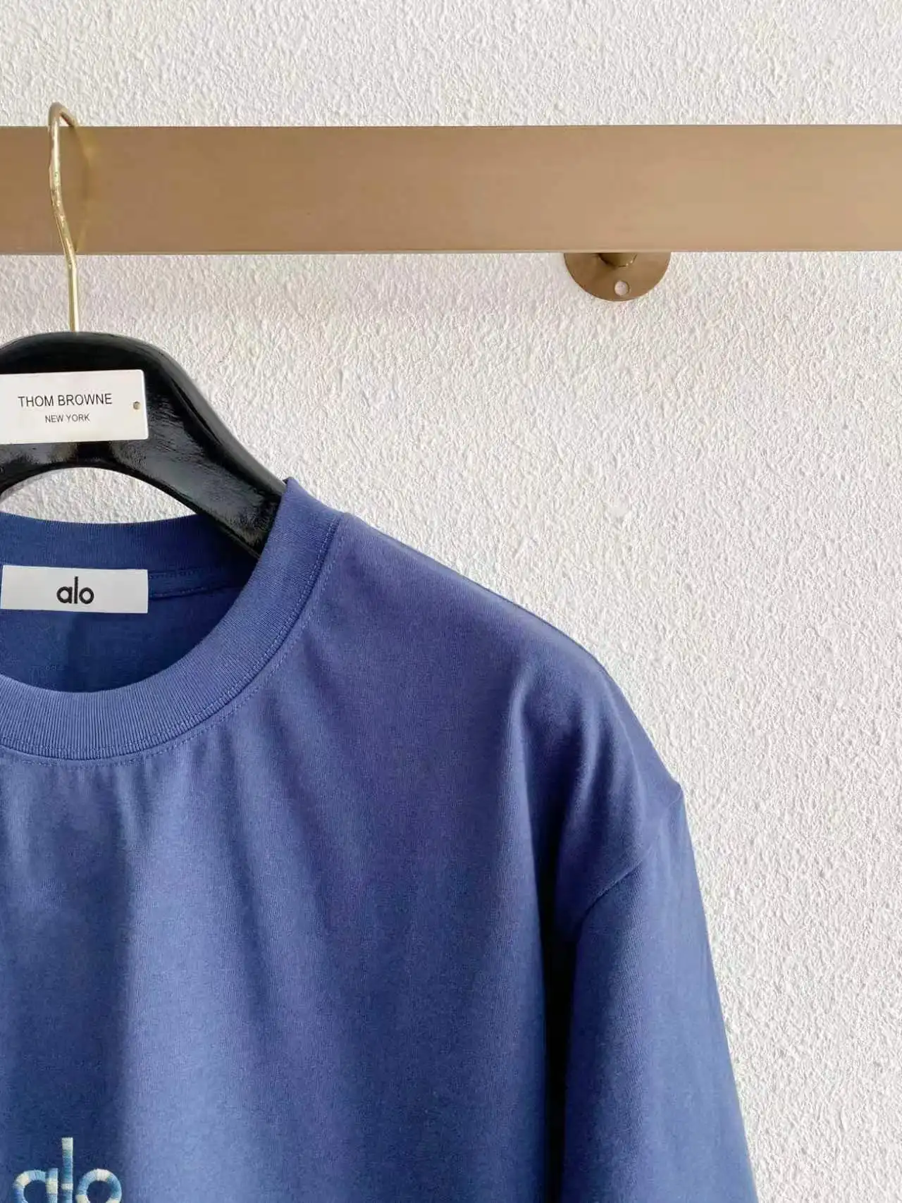 Logo Embroidered Cotton T-Shirt D14021416 — view 4