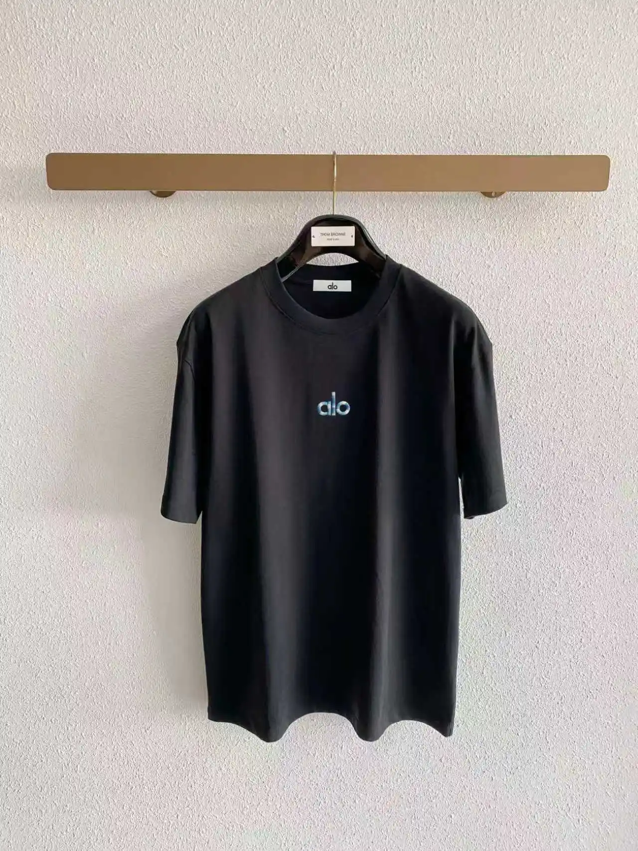 Embroidered Logo Cotton T-Shirt D14021417