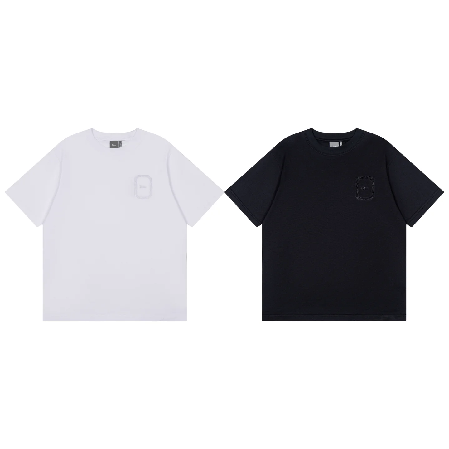 Embroidered Logo Mercerized Cotton T-Shirt D14021167 — view 11