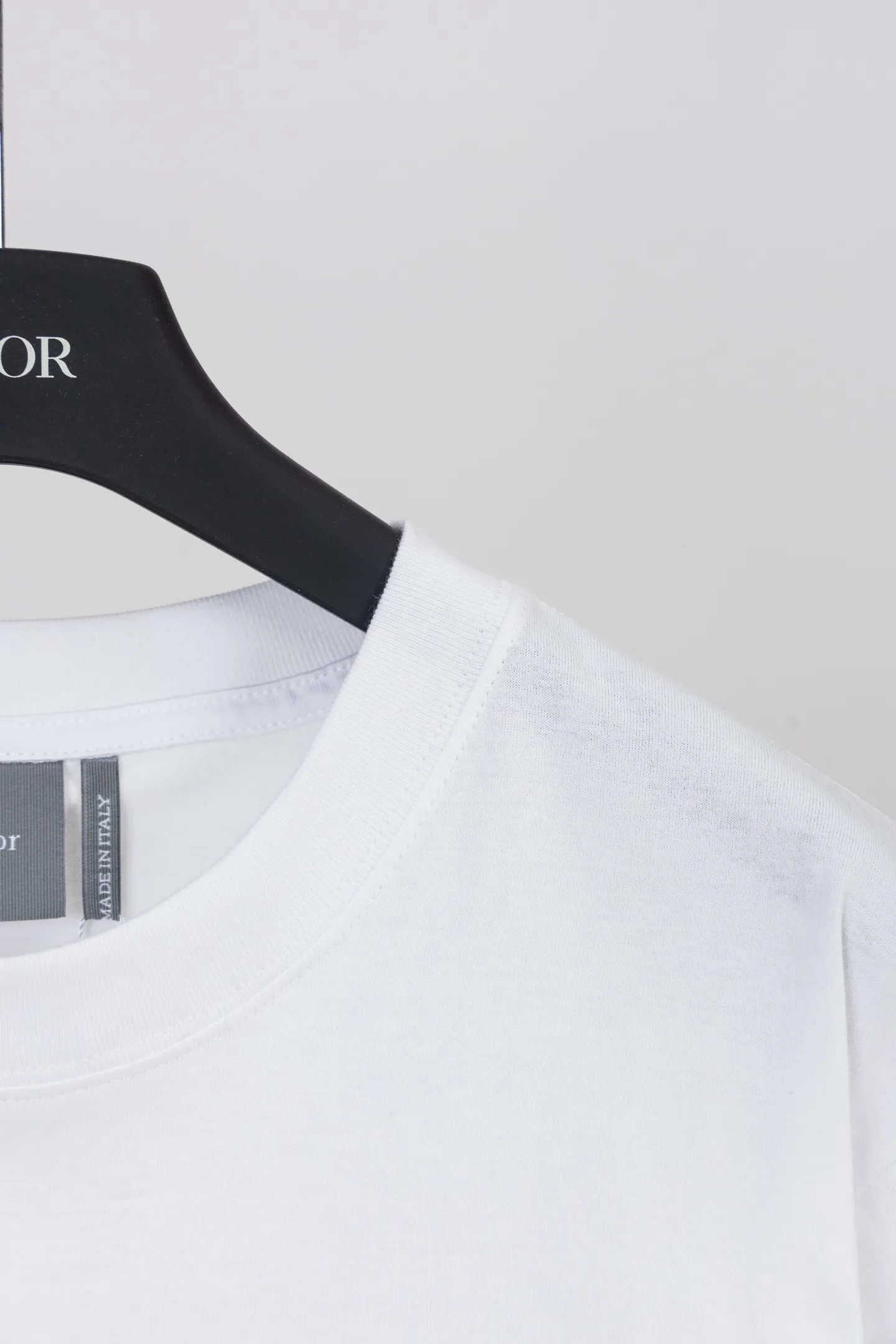 Embroidered Logo Mercerized Cotton T-Shirt D14021166 — view 5