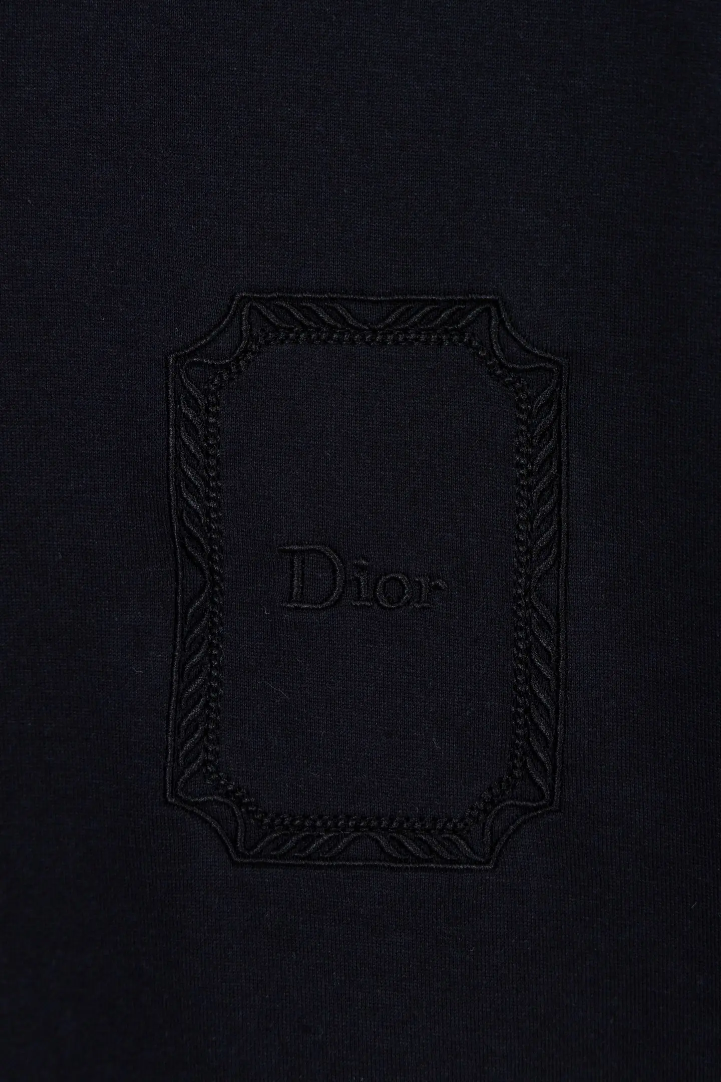 Embroidered Logo Mercerized Cotton T-Shirt D14021164 — view 7