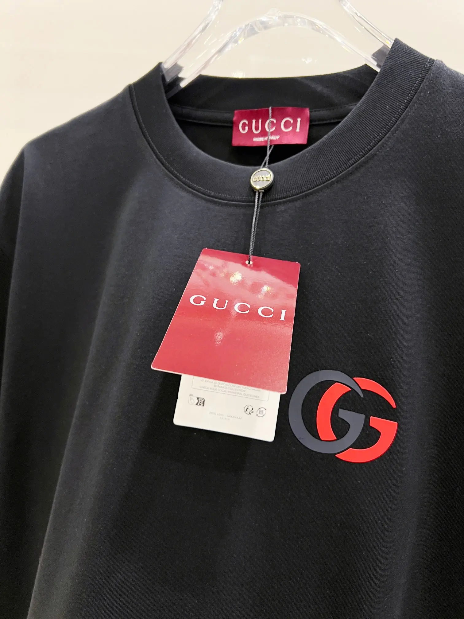 Interlocking G Logo Cotton T-Shirt D15021447 — view 8